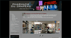 Desktop Screenshot of pharmaciedudrapeau.fr